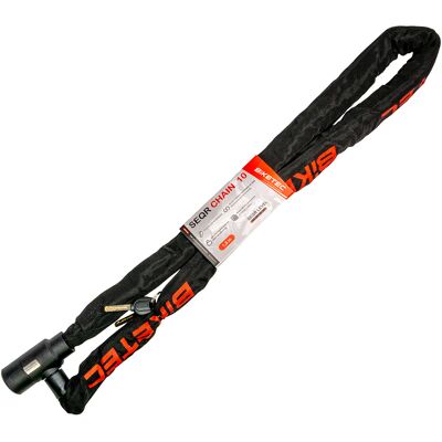 OEM Catena Biketec Seqr Cp 1,5 M/10 Mm Con Occhiello, Lucchetto Integrato E 3 Chiavi. OEM Catena Biketec Seqr Cp 1,5 M/10 Mm Con Occhiello, Lucchetto Integrato E 3 Chiavi.
