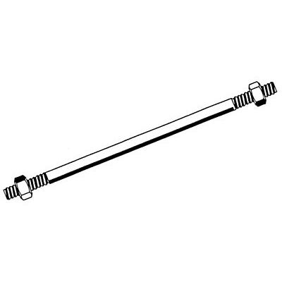 TORBEL Distanziale Filettato In Acciaio Zincato 16 X 400 Mm + 2 Dadi - G616402 TORBEL Distanziale Filettato In Acciaio Zincato 16 X 400 Mm + 2 Dadi - G616402