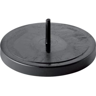 Geberit - Coperchio di chiusura PE-HD DN 100 - Nero - Saldatura a specchio Geberit - Coperchio di chiusura PE-HD DN 100 - Nero - Saldatura a specchio