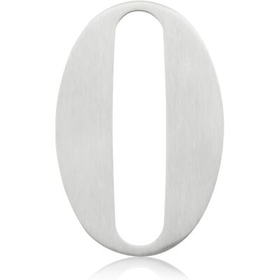 OEM Targhetta Digitale Autoadesiva Per Porta D'Ingresso – 1 Pezzo In Acciaio Inox 304, Finitura Nichel Satinato, Altezza 75 Mm (3 Pollici), Numero 0 OEM Targhetta Digitale Autoadesiva Per Porta D'Ingresso – 1 Pezzo In Acciaio Inox 304, Finitura Nichel Satinato, Altezza 75 Mm (3 Pollici), Numero 0