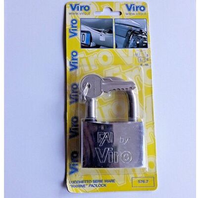 IDROWEB Lucchetto Mare In Inox 60mm Art 576.7 - Viro IDROWEB Lucchetto Mare In Inox 60mm Art 576.7 - Viro