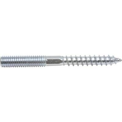 SWG M8 80mm Vite a doppia filettatura in acciaio zincato - 50 pz. SWG M8 80mm Vite a doppia filettatura in acciaio zincato - 50 pz.