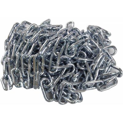 CAPALDO Bobina Rotolo 75 Mtl Catena Genovese Acciaio Zincato N 18 3,4 Mm Fune CAPALDO Bobina Rotolo 75 Mtl Catena Genovese Acciaio Zincato N 18 3,4 Mm Fune