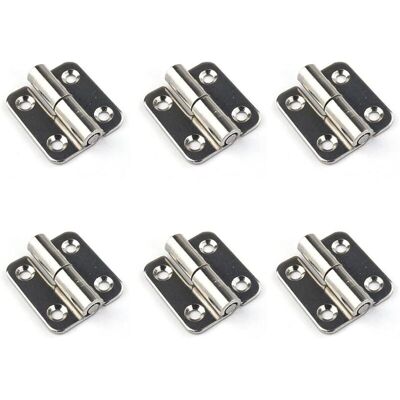 OEM (sinistra) 6 Cerniere Rimovibili, Guarnizioni Scorrevoli Piccole Da 1,5", Cerniere Per Porte Rimovibili In Acciaio Inox 304, Lato Sinistro -crezuo OEM (sinistra) 6 Cerniere Rimovibili, Guarnizioni Scorrevoli Piccole Da 1,5", Cerniere Per Porte Rimovibili In Acciaio Inox 304, Lato Sinistro -crezuo