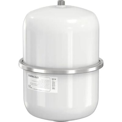 Vaso di espansione Flamco Contra-Flex - 18L, 3 bar, R 3/4, Bianco - Expansion Vessel Vaso di espansione Flamco Contra-Flex - 18L, 3 bar, R 3/4, Bianco - Expansion Vessel