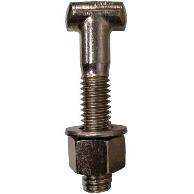 MARCA Bullone Di Ricambio Per Ponteggi 1/2''x76 Mm Con Dado E Rondella 50 Pezzi MARCA Bullone Di Ricambio Per Ponteggi 1/2''x76 Mm Con Dado E Rondella 50 Pezzi