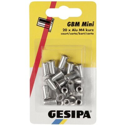 GESIPA 1433669 Occhiello M4 20 Pz. - GESIPA 1433669 Occhiello M4 20 Pz. -