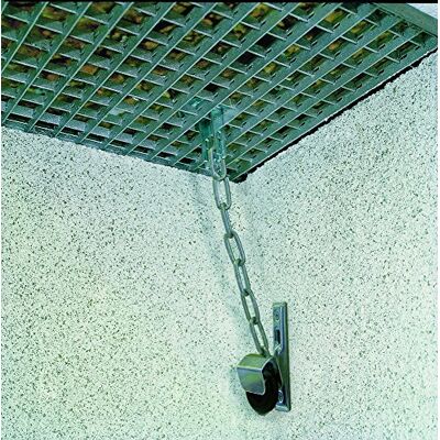 Abus - Gs40 Spranga Per Griglie, Set Di 2, Blocco Antieffrazione Per Grate Da Cantina E Pozzi Di Luce In Plastica, Catena Variabile, Livello Di Sicurezza: 6, 03600 Abus - Gs40 Spranga Per Griglie, Set Di 2, Blocco Antieffrazione Per Grate Da Cantina E Pozzi Di Luce In Plastica, Catena Variabile, Livello Di Sicurezza: 6, 03600