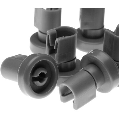 VHBW 8x Ruota Per Cestello Superiore Compatibile Con Nordland Rex Saba Rosenlew Pelgrim Schulthess Lavastoviglie - Diametro 25 Mm VHBW 8x Ruota Per Cestello Superiore Compatibile Con Nordland Rex Saba Rosenlew Pelgrim Schulthess Lavastoviglie - Diametro 25 Mm