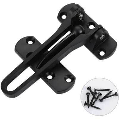 OEM Catena Di Sicurezza Per Porta, Barra Ad Alette In Acciaio Inossidabile, Limitatore Di Apertura Per Porta Per Casa E Hotel Per Prevenire I Tentativi Di Effrazione Ingresso (nero) OEM Catena Di Sicurezza Per Porta, Barra Ad Alette In Acciaio Inossidabile, Limitatore Di Apertura Per Porta Per Casa E Hotel Per Prevenire I Tentativi Di Effrazione Ingresso (nero)