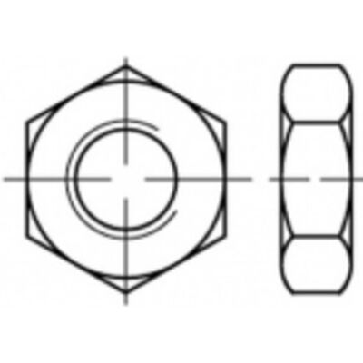 TOOLCRAFT To-5371776 Dadi Esagonali M2 Acciaio Inox A2 100 Pz. TOOLCRAFT To-5371776 Dadi Esagonali M2 Acciaio Inox A2 100 Pz.