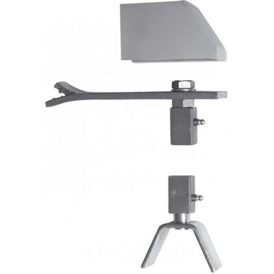 AFBAT Supporto pivoti in acciaio zincato 330x220x50mm - Support Pivots and Plates AFBAT Supporto pivoti in acciaio zincato 330x220x50mm - Support Pivots and Plates