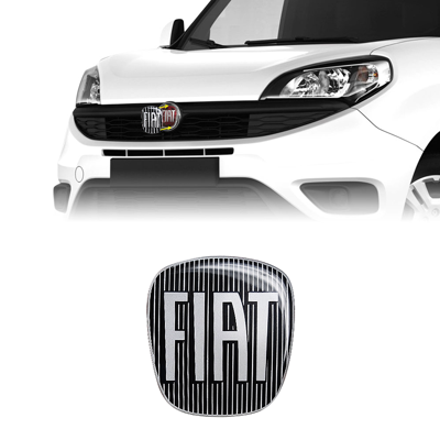Badge Fiat Doblò 3D - Car Badge Badge Fiat Doblò 3D - Car Badge