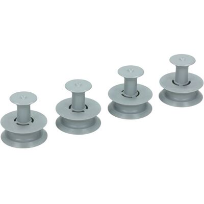 Whirlpool - Set Di Ruote Lavastoviglie Adg 952 Orig Per 4 Pezzo - 481252888113 - 8058331122733 Whirlpool - Set Di Ruote Lavastoviglie Adg 952 Orig Per 4 Pezzo - 481252888113 - 8058331122733