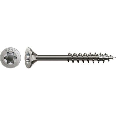 SPAX - Vite Universale Acciaio Inossidabile A2 ,4,5 X 45 Mm,200 Stk. - Scatola Di Cartone Xl SPAX - Vite Universale Acciaio Inossidabile A2 ,4,5 X 45 Mm,200 Stk. - Scatola Di Cartone Xl