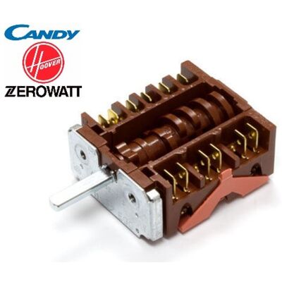Selettore Commutatore Forno Posizioni 4 0 Candy Hoover 41003026 Originale Selettore Commutatore Forno Posizioni 4 0 Candy Hoover 41003026 Originale