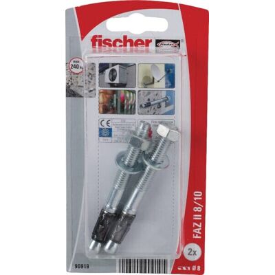 Fischer Bullone Ancoraggio Faz 8/10 (2) Faz810k Fischer Bullone Ancoraggio Faz 8/10 (2) Faz810k