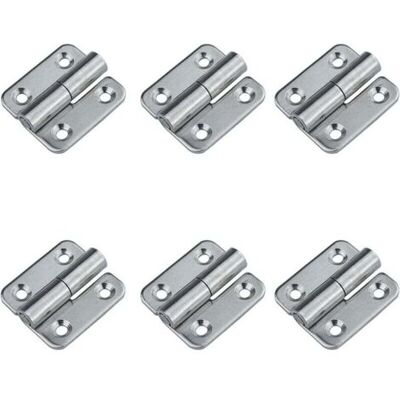 OEM (destra) 6 Cerniere Rimovibili, Guarnizioni Scorrevoli Piccole Da 1,5", Cerniere Per Porte Rimovibili In Acciaio Inox 304, Apertura A Sinistra OEM (destra) 6 Cerniere Rimovibili, Guarnizioni Scorrevoli Piccole Da 1,5", Cerniere Per Porte Rimovibili In Acciaio Inox 304, Apertura A Sinistra