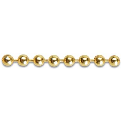 IDROWEB Catena A Perline Ottone Lucido Mm.3,5 IDROWEB Catena A Perline Ottone Lucido Mm.3,5