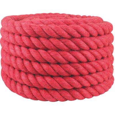 VIDAXL Corda Di Juta 50 Mm Rosso 100% Juta Tossa VIDAXL Corda Di Juta 50 Mm Rosso 100% Juta Tossa