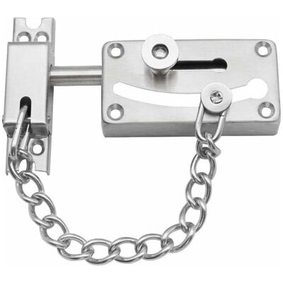 OEM Set Di Punte Da Trapano Scorrevoli, Bullone A Barilotto In Acciaio Inox Bloccabile, Catena Antifurto Con Viti, Argento OEM Set Di Punte Da Trapano Scorrevoli, Bullone A Barilotto In Acciaio Inox Bloccabile, Catena Antifurto Con Viti, Argento