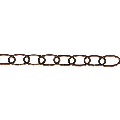MASIDEF Catena Ornamentale Ovale Ø 2,8 Mm. In Acciaio Brunito 15 Mt. MASIDEF Catena Ornamentale Ovale Ø 2,8 Mm. In Acciaio Brunito 15 Mt.