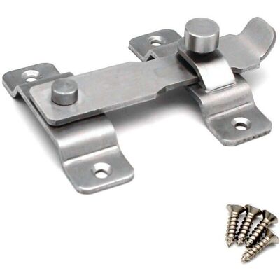 XISRENS Csparcv (1 Pz) Serratura Per Porta Scorrevole Più Spessa, Serratura Per Porta Con Chiusura A Levetta In Acciaio Inossidabile Per Impieghi Gravosi, Serratura Per Porta O Finestra XISRENS Csparcv (1 Pz) Serratura Per Porta Scorrevole Più Spessa, Serratura Per Porta Con Chiusura A Levetta In Acciaio Inossidabile Per Impieghi Gravosi, Serratura Per Porta O Finestra