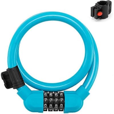 OEM Lucchetto A Combinazione Per Bicicletta Da 10 Mm X 60 Cm, Catena Antifurto Per Bicicletta, Con Lucchetto A Combinazione E Supporto Per Lucchetto. OEM Lucchetto A Combinazione Per Bicicletta Da 10 Mm X 60 Cm, Catena Antifurto Per Bicicletta, Con Lucchetto A Combinazione E Supporto Per Lucchetto.