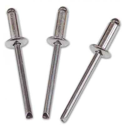 BRIXO 4,8x14 Mm Rivetti Alluminio A Strappo -- Confezione 500 Pz- Rivettatrice Rivetto BRIXO 4,8x14 Mm Rivetti Alluminio A Strappo -- Confezione 500 Pz- Rivettatrice Rivetto