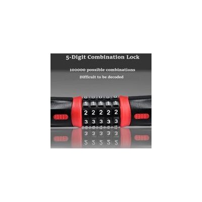 OEM Lucchetto Antifurto A Combinazione (900 Mm) Per Biciclette, Catena Di Alta Sicurezza Da 6 Mm Con Codice A 5 Cifre, Adatto Per Biciclette, Motociclette, Scooter - Crezuo OEM Lucchetto Antifurto A Combinazione (900 Mm) Per Biciclette, Catena Di Alta Sicurezza Da 6 Mm Con Codice A 5 Cifre, Adatto Per Biciclette, Motociclette, Scooter - Crezuo