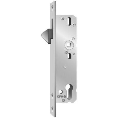 Serratura porta scorrevole KFV - Gancio, 72mm, Acciaio inox Serratura porta scorrevole KFV - Gancio, 72mm, Acciaio inox