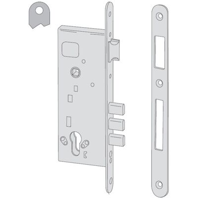 CISA 52520-45 Serratura Infilare Are Cil. 60 - CISA 52520-45 Serratura Infilare Are Cil. 60 -