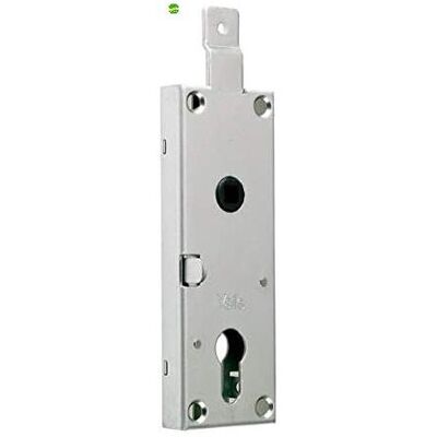 Serratura Yale Sagomato - Per Porte Basculanti - Finitura in Zinco Serratura Yale Sagomato - Per Porte Basculanti - Finitura in Zinco