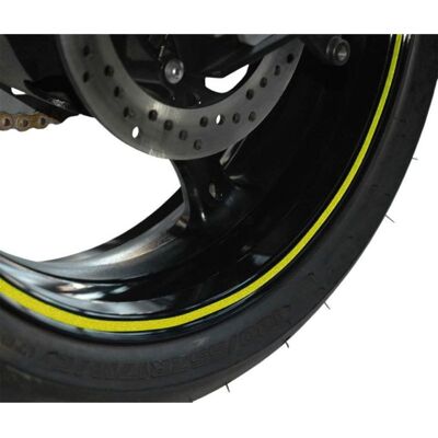 3M - Strisce Per Cerchi Scooter Adesive Rifrangenti Materiale Colore - Giallo 3M - Strisce Per Cerchi Scooter Adesive Rifrangenti Materiale Colore - Giallo