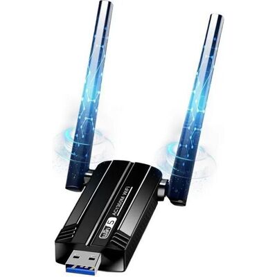 OEM Adattatore Wi-fi Ad Alte Prestazioni, Ac1300 Mbps, Antenna Wi-fi Dual-band Usb 3.0 (2,4 Ghz/5 Ghz), Dongle Wi-fi, Compatibile Con Windows 11/10/8/7/xp OEM Adattatore Wi-fi Ad Alte Prestazioni, Ac1300 Mbps, Antenna Wi-fi Dual-band Usb 3.0 (2,4 Ghz/5 Ghz), Dongle Wi-fi, Compatibile Con Windows 11/10/8/7/xp