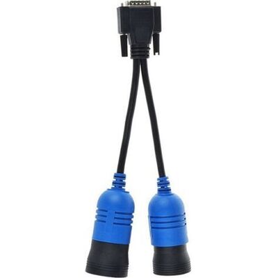 OEM Compatible Avec Le Câble Adaptateur De Diagnostic Pour Camions Allemands Nexiq Usb Link 125032 (db 15 Broches Mâle, Réf. 405048, 6 Broches Et 9 Broches Type Y). OEM Compatible Avec Le Câble Adaptateur De Diagnostic Pour Camions Allemands Nexiq Usb Link 125032 (db 15 Broches Mâle, Réf. 405048, 6 Broches Et 9 Broches Type Y).