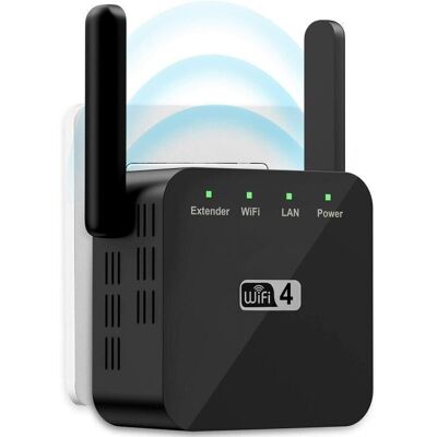 OEM Ripetitore Wifi Da 300 Mbps, 2,4 Gbps, 1 Porta Di Rete Rj45, Amplificatore Di Segnale Internet Wireless, Extender Wifi Ultracompatto, Amplificatore Internet Facile Da Installare, Nero, OEM Ripetitore Wifi Da 300 Mbps, 2,4 Gbps, 1 Porta Di Rete Rj45, Amplificatore Di Segnale Internet Wireless, Extender Wifi Ultracompatto, Amplificatore Internet Facile Da Installare, Nero,