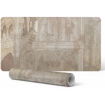 OEM Tappetino Protettivo Per Laptop Con Design In Stile Gotico, 120x60 Cm OEM Tappetino Protettivo Per Laptop Con Design In Stile Gotico, 120x60 Cm