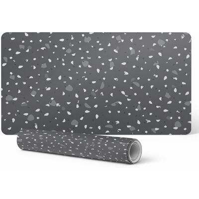 OEM Tappetino Protettivo Per Scrivania, Tastiera E Mouse, Con Particelle Di Terrazzo, 90x45 Cm OEM Tappetino Protettivo Per Scrivania, Tastiera E Mouse, Con Particelle Di Terrazzo, 90x45 Cm