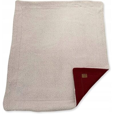 OEM Tappetino Da Gioco Per Gattonare, Spesso, Double-face, Caldo, In Montone + Felpa Bordeaux OEM Tappetino Da Gioco Per Gattonare, Spesso, Double-face, Caldo, In Montone + Felpa Bordeaux