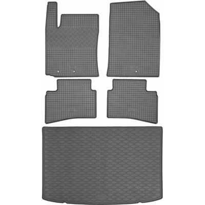 OEM Set Di Tappetini In Gomma Per Auto E Tappetino Per Bagagliaio Per Kia Stonic Crossover Da Ottobre 2017 OEM Set Di Tappetini In Gomma Per Auto E Tappetino Per Bagagliaio Per Kia Stonic Crossover Da Ottobre 2017