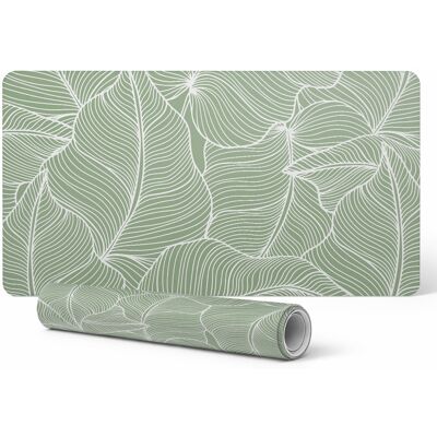 OEM Tappetino Protettivo Per Tastiera E Mouse Da Gioco Con Foglie E Righe, 100x50 Cm OEM Tappetino Protettivo Per Tastiera E Mouse Da Gioco Con Foglie E Righe, 100x50 Cm