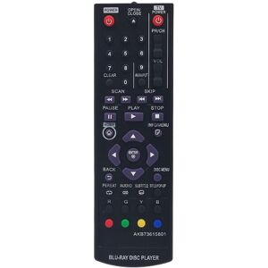 OEM Adatto Per Telecomando Universale Per Blu-ray Dvd Compatibile Con I Modelli Akb73615801 Bp120 Bp125 Bp325 Bp320 - Altri OEM Adatto Per Telecomando Universale Per Blu-ray Dvd Compatibile Con I Modelli Akb73615801 Bp120 Bp125 Bp325 Bp320 - Altri