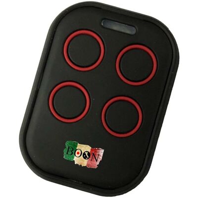 BFCOMMERCE Boon Telecomando Cancello Universale 433mhz - Rosso BFCOMMERCE Boon Telecomando Cancello Universale 433mhz - Rosso