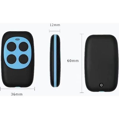 SLOWMOOSE Duplicatore Di Telecomandi Per Apriporta Da Garage 280-868 Mhz, Telecomando Radio Multifrequenza, Universale SLOWMOOSE Duplicatore Di Telecomandi Per Apriporta Da Garage 280-868 Mhz, Telecomando Radio Multifrequenza, Universale