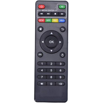 XISRENS Telecomando A Infrarossi Per Tv Box Portatile, Compatibile Con X96, X96 Mini E X96w. XISRENS Telecomando A Infrarossi Per Tv Box Portatile, Compatibile Con X96, X96 Mini E X96w.