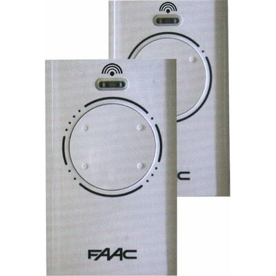 SICE Radiocomando Faac Xt2 868 868,35mhz 2 Tasti Telecomando Apricancello SICE Radiocomando Faac Xt2 868 868,35mhz 2 Tasti Telecomando Apricancello