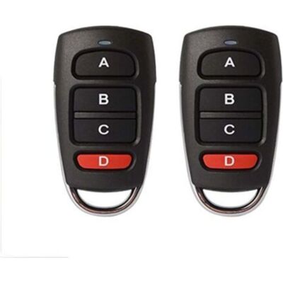 URSUS Telecomando Universale Per Cancello A 433 Mhz, Telecomando Wireless Per Cancello, Duplicatore Di Clonazione A 433,92 Mhz (2 Pezzi) URSUS Telecomando Universale Per Cancello A 433 Mhz, Telecomando Wireless Per Cancello, Duplicatore Di Clonazione A 433,92 Mhz (2 Pezzi)