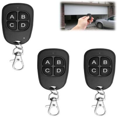 OEM Telecomando Universale Per Cancelli A 3 Pezzi Da 433 Mhz, Telecomando A 4 Pulsanti Per La Clonazione Di Porte Da Garage, Duplicatore Wireless A Lungo Raggio Per Porte Da Garage Elettriche OEM Telecomando Universale Per Cancelli A 3 Pezzi Da 433 Mhz, Telecomando A 4 Pulsanti Per La Clonazione Di Porte Da Garage, Duplicatore Wireless A Lungo Raggio Per Porte Da Garage Elettriche