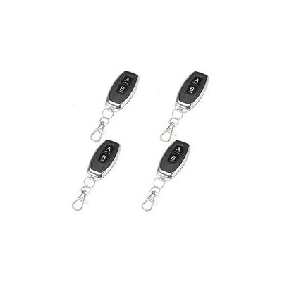 OEM Telecomando A 433 Mhz Con Pulsanti Ab, Trasmettitore Metallico Wireless, Codice Di Apprendimento, Telecomando Intelligente Per Apriporta Da Garage (4 Pezzi) - Crezuo OEM Telecomando A 433 Mhz Con Pulsanti Ab, Trasmettitore Metallico Wireless, Codice Di Apprendimento, Telecomando Intelligente Per Apriporta Da Garage (4 Pezzi) - Crezuo